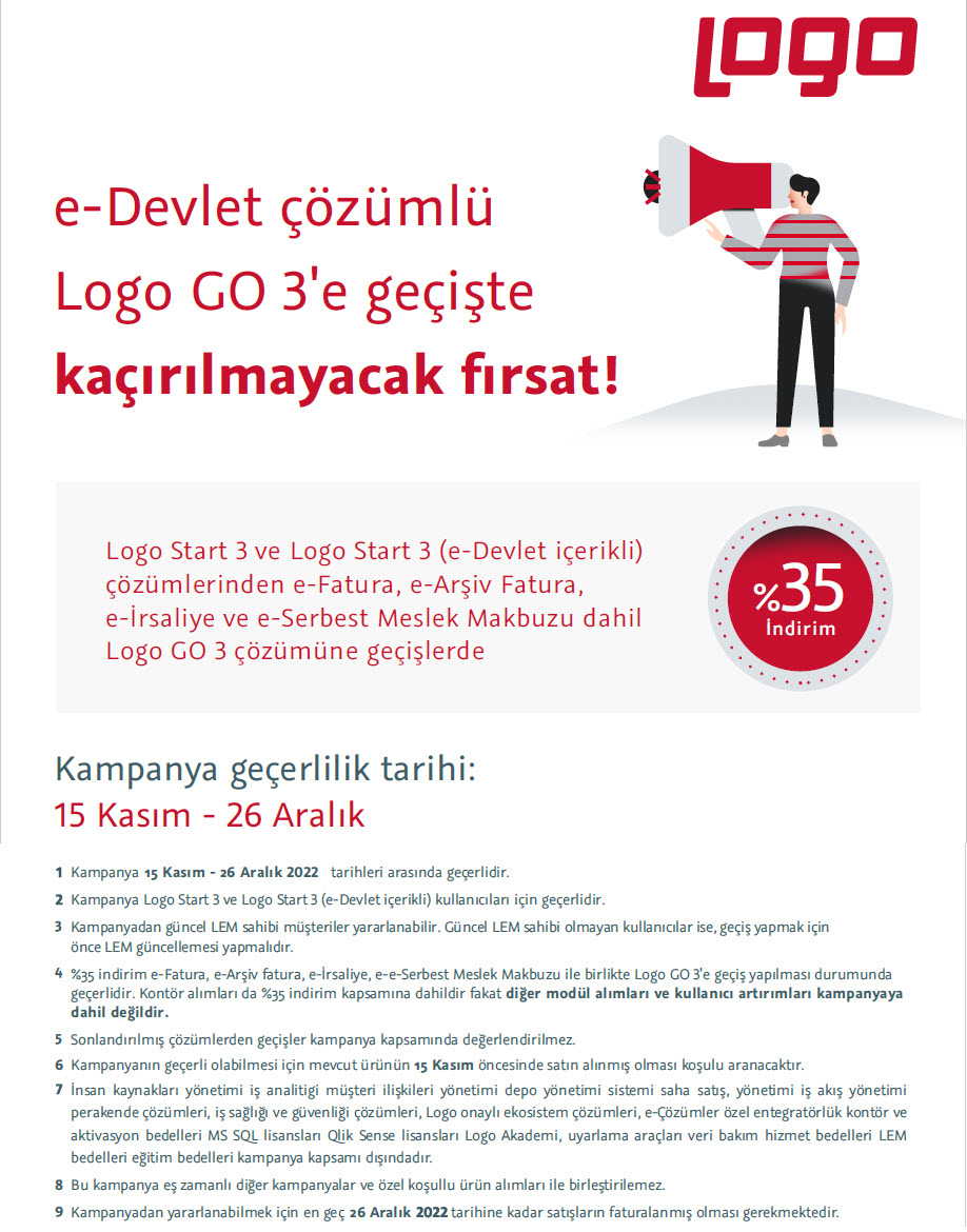 Start 3'ten Go 3'e Geçiş Kampanyası - Ozan Bilgisayar Ticari Yazılım Danışmanlık Diyarbakır Logo Bayisi